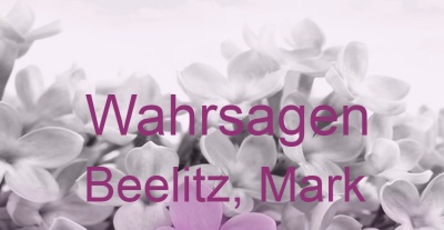 Wahrsagen Beelitz, Mark | Top-Experten für Kartenlegen, Wahrsagen, Hellsehen, Zukunftsdeutung.